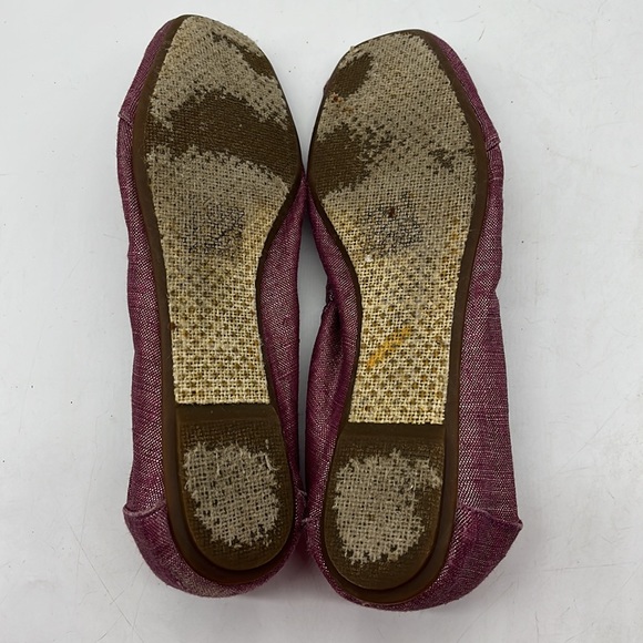 Toms purple Ballet Flat Size 8. BFL3160 - Picture 6 of 8